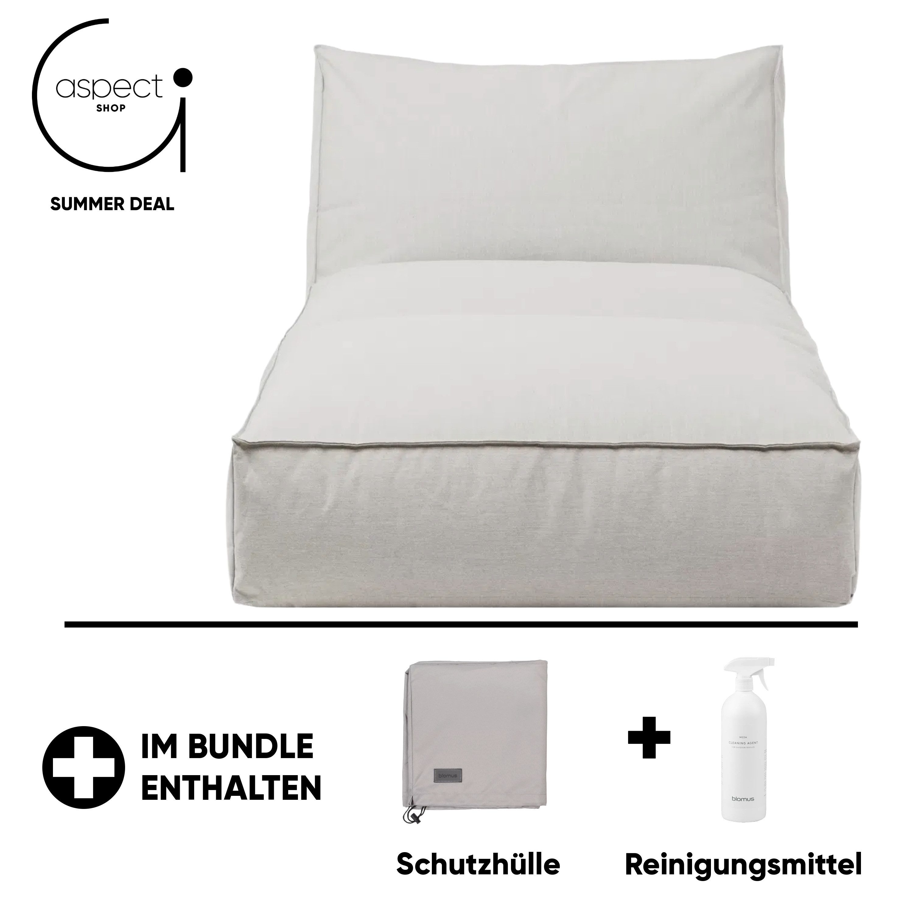 blomus Daybed Blomus STAY Outdoor Daybed inkl. gratis Schutzhülle & Reinigungsmittel