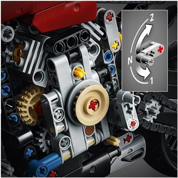 LEGO® Konstruktionsspielsteine Ducati Panigale V4 R (42107), LEGO® Technic, (646 St), Made in Europe