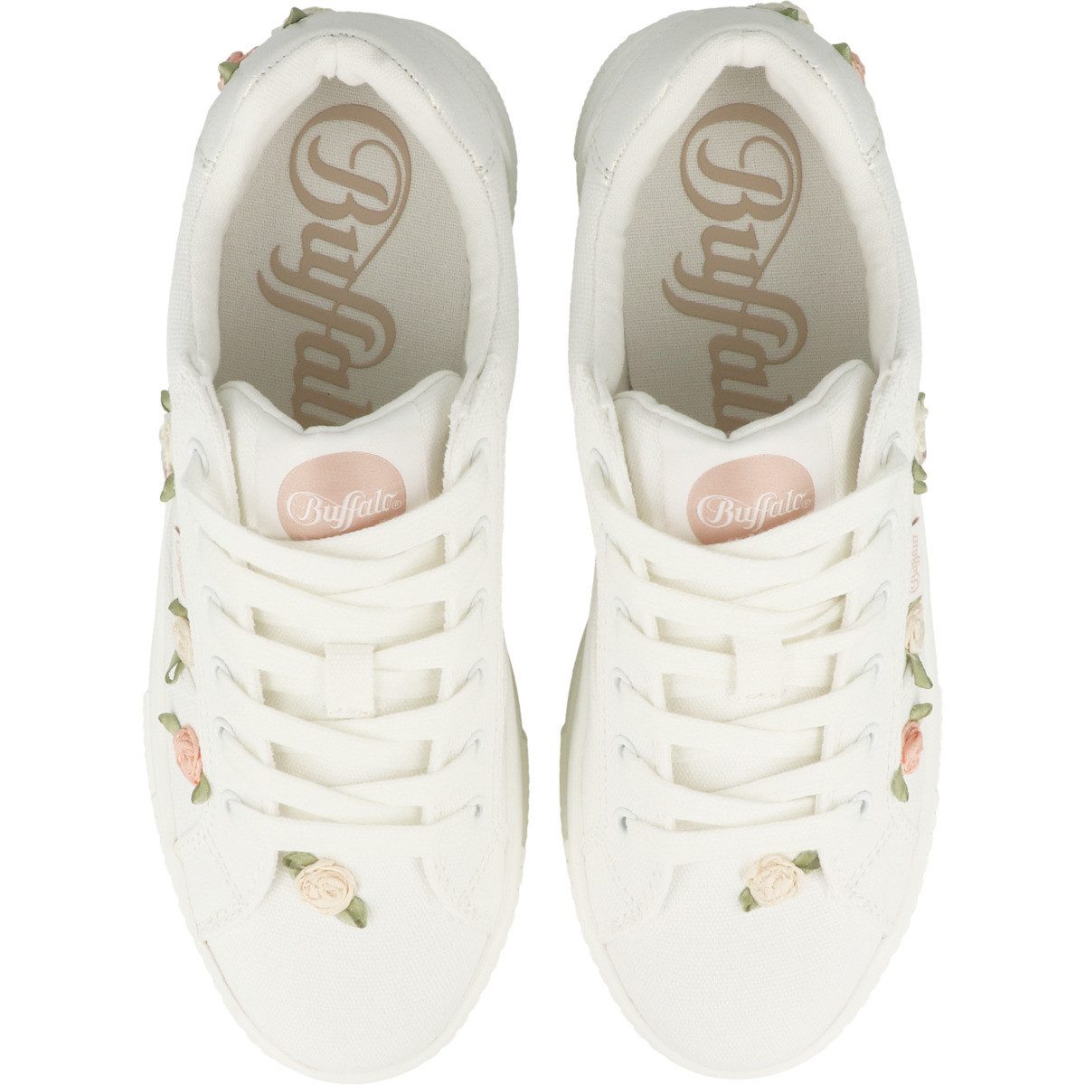 Buffalo Paired Rose Damen Sneaker Turnschuhe, Sportschuhe, Freizeitschuhe, Halbschuhe, Schnürschuhe