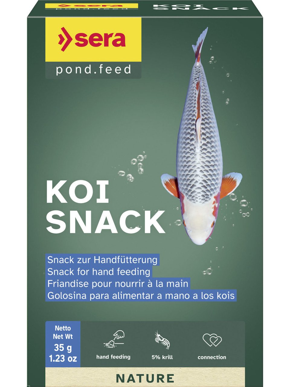 Sera Sera Koifutter Snack Knabberstangen 20 Stück, für: Fische