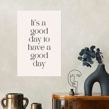 Posterlounge Poster Henrike Schenk, It's a good day to have a good day, Küche Boho Illustration