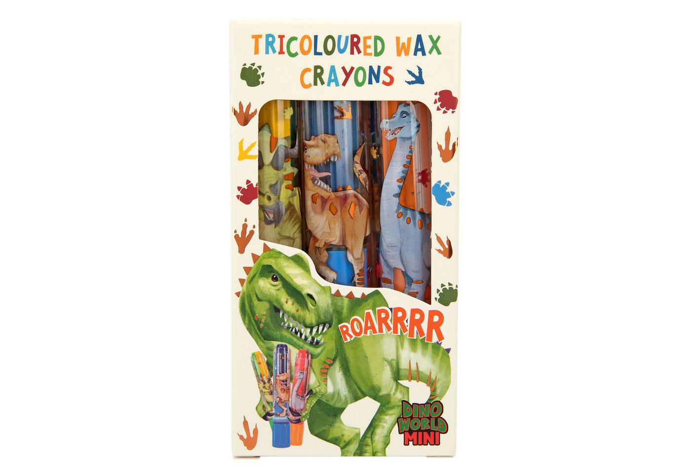 Thumbnail - Depesche Wachsmalstift DEPESCHE DINO World Wachsmaler Set Tricolor