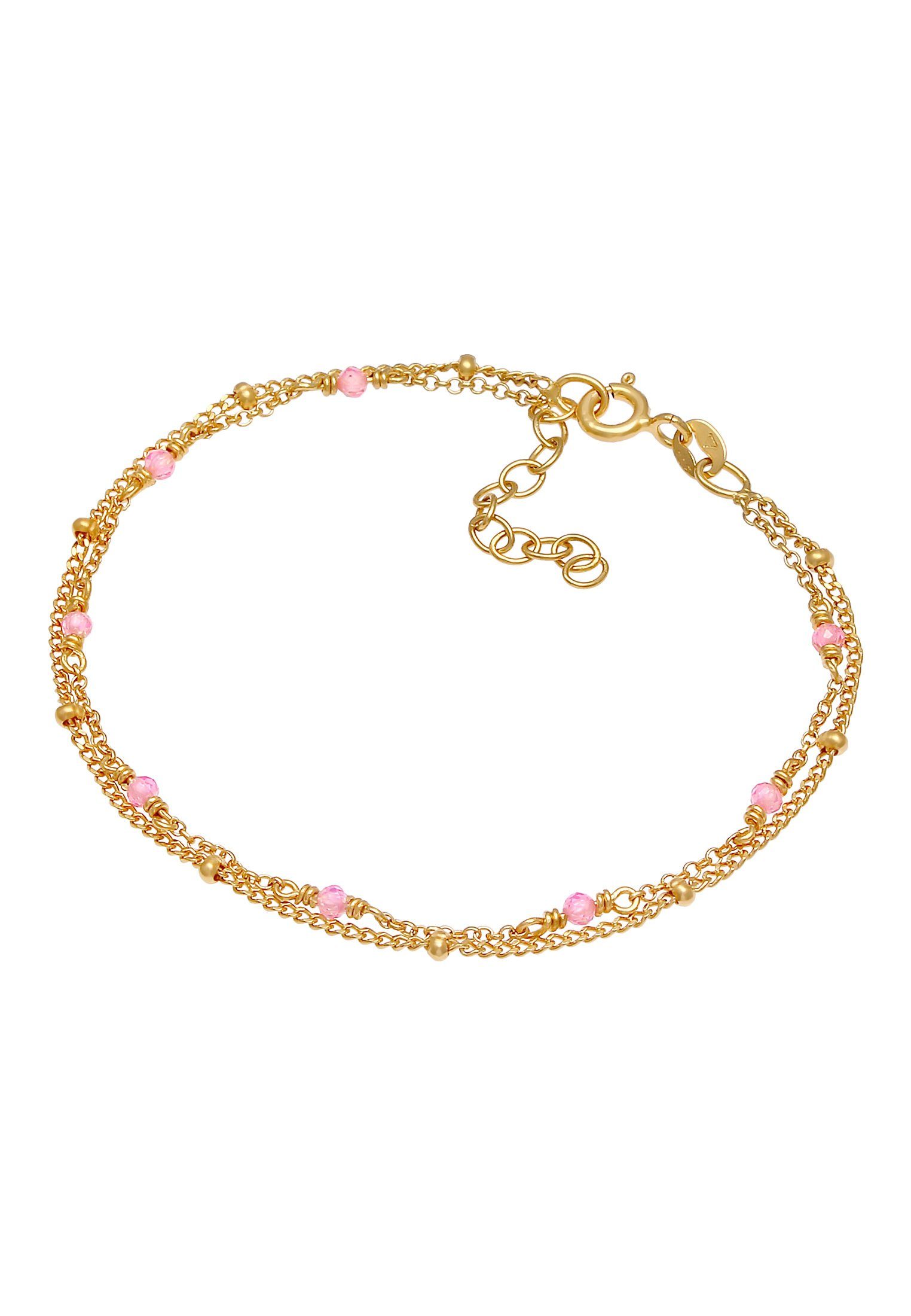 Elli Armband Kugel Rosa Quarz Perlen günstig online kaufen