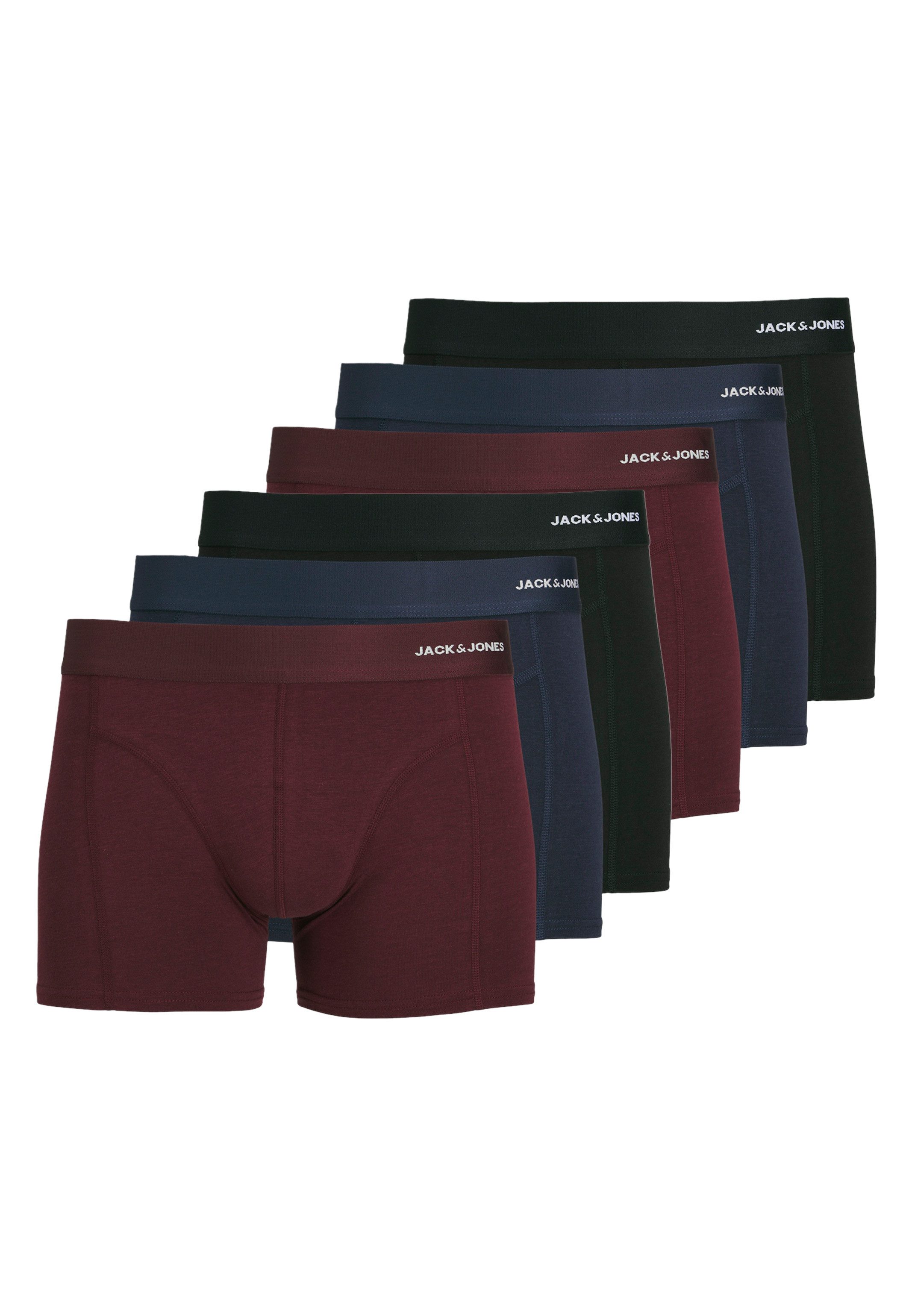 Jack & Jones Retro Boxer 6er Pack Jacbasic (Spar-Set) Retro Short / Pant - günstig online kaufen