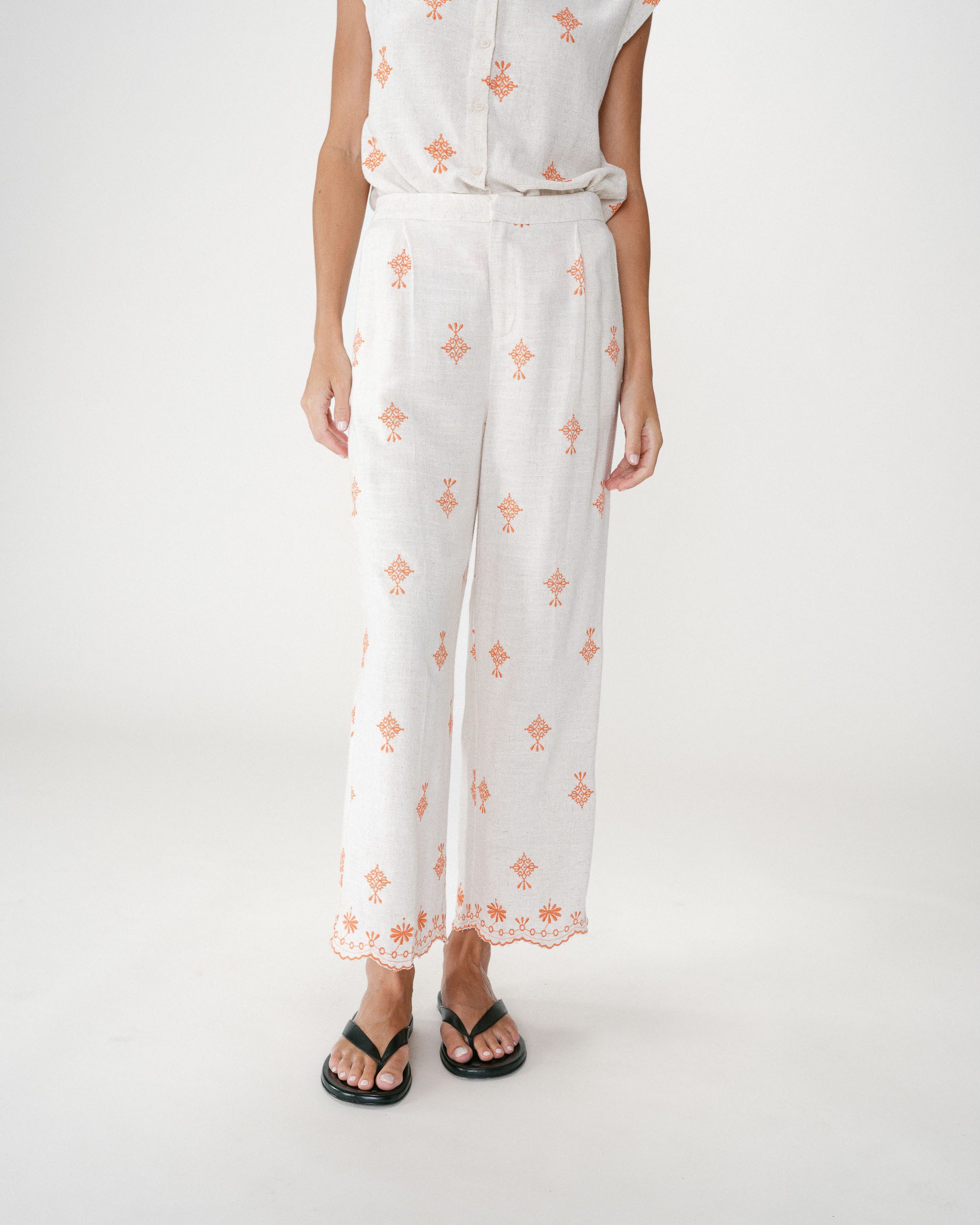 Grace & Mila Palazzohose WAREN - Hose Damen - Sommerhose - leichte Hose