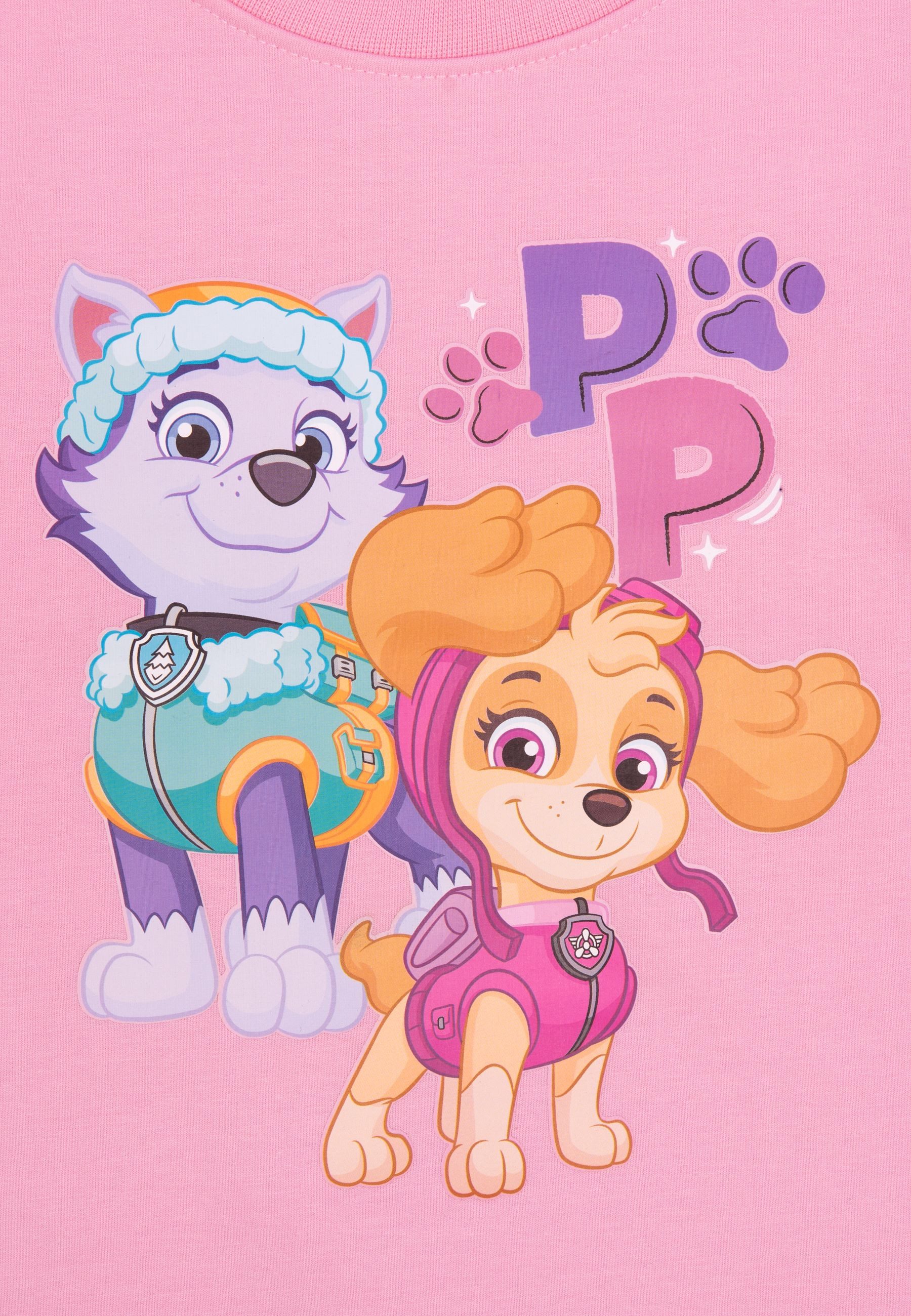 United Labels® Sweatshirt Paw Patrol Sweatshirt für Mädchen - Kinder Pullover Oberteil Rosa