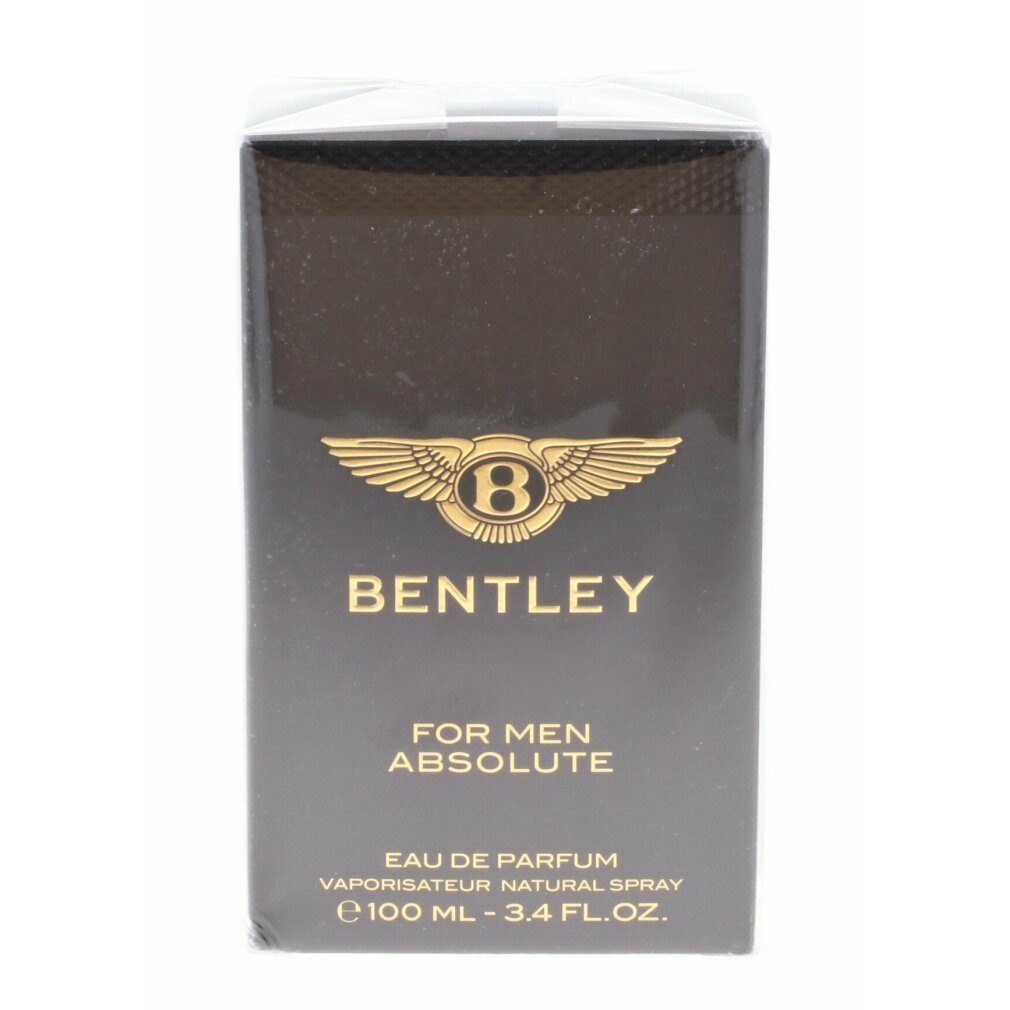 BENTLEY Eau de Parfum de 100ml Eau Men For Absolute Parfum Spray Bentley