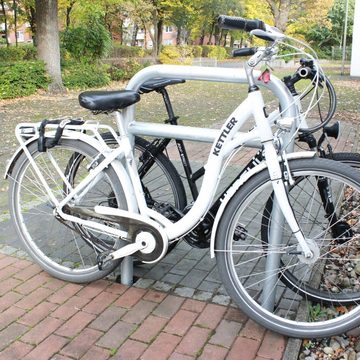 TRUTZHOLM Fahrradständer 5x Fahrrad Anlehnbügel feuerverzinkt zum Einbetonieren Fahrradständer