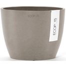 ECOPOTS Blumentopf Stockholm Mini 16 Taupe, für innen und außen: frostsicher, bruchsicher und lichtbeständig