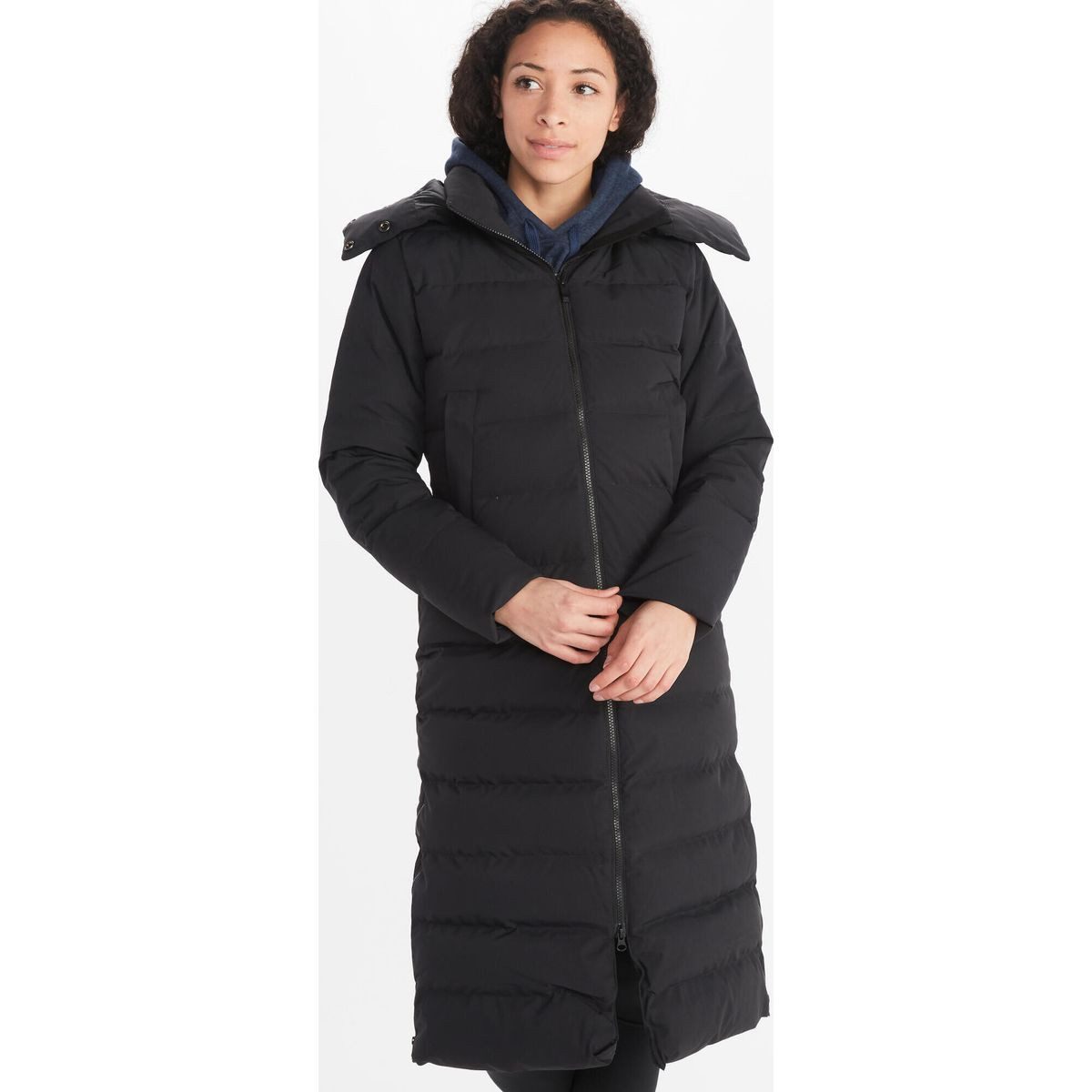 Marmot Outdoorjacke Wm's Prospect Coat Eleganter Damenmantel mit 800er Daunenfüllung, wasserdichtem Marmot