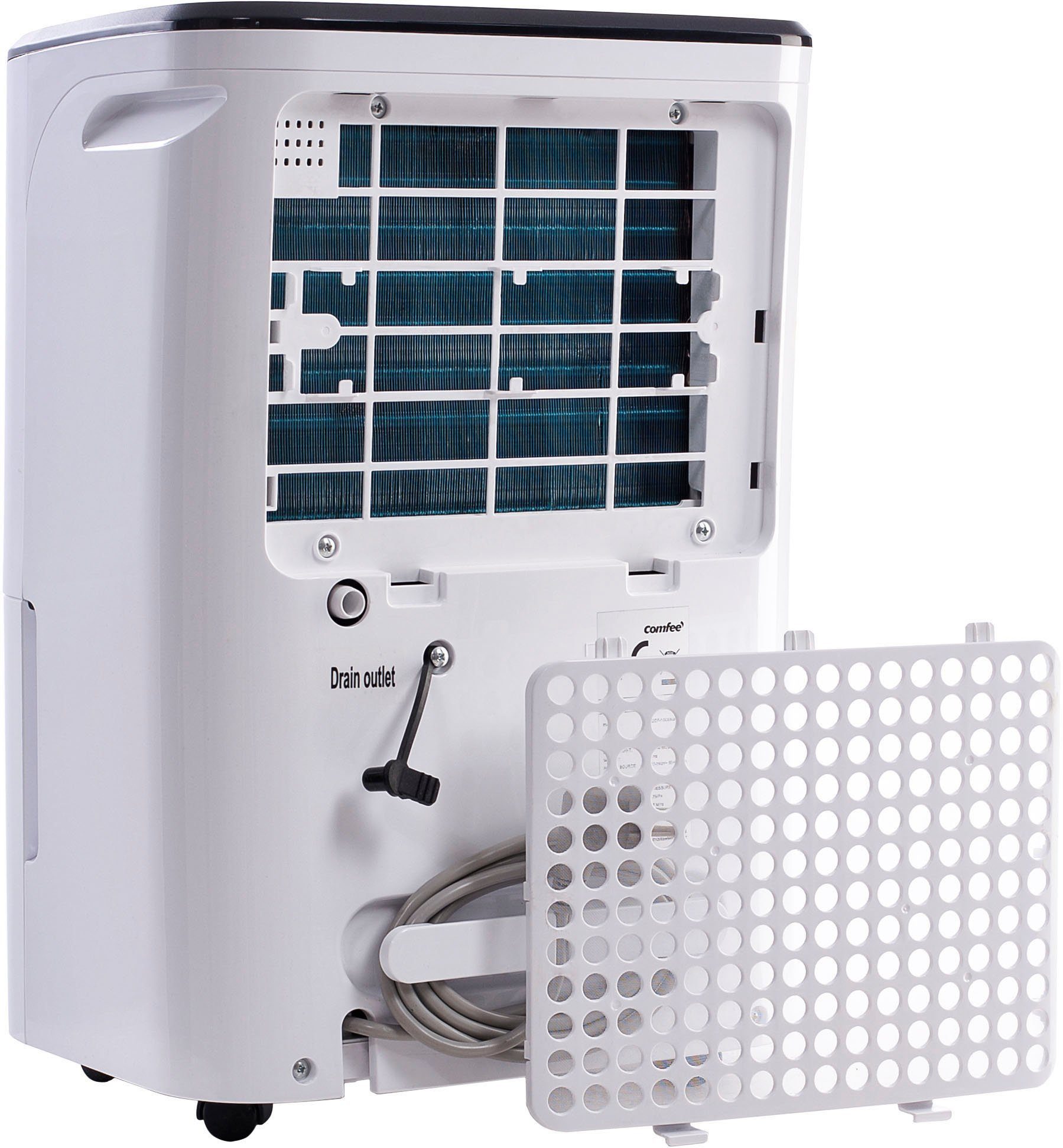 comfee Luftentfeuchter MDDF-16DEN7, Entfeuchtung 16 l/Tag, Tank 3 l, bis 32m² große Räume geeignet