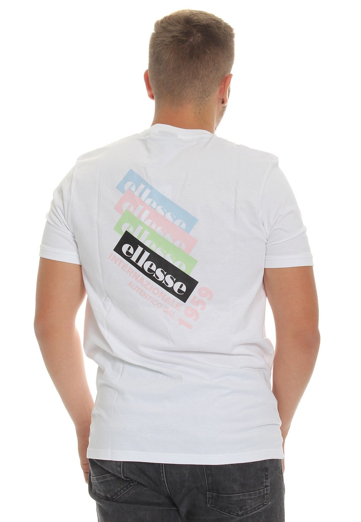 TEE Herren T-Shirt Ellesse Weiß FAHIE White T-Shirt Ellesse