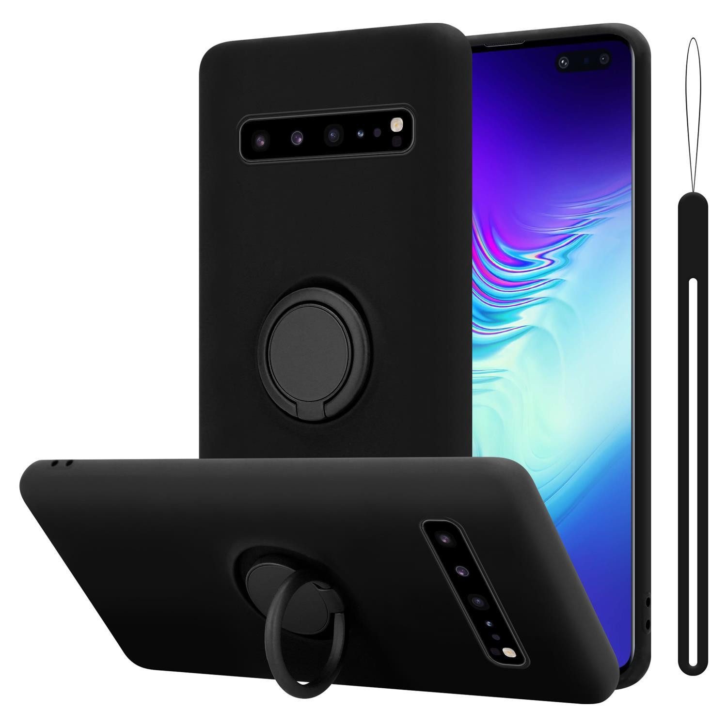 Cadorabo Handyhülle für Samsung Galaxy S10 5G Hülle Samsung Galaxy S10 5G, Robustes Hard Case - Handy Schutzhülle - Hülle - Back Cover Bumper