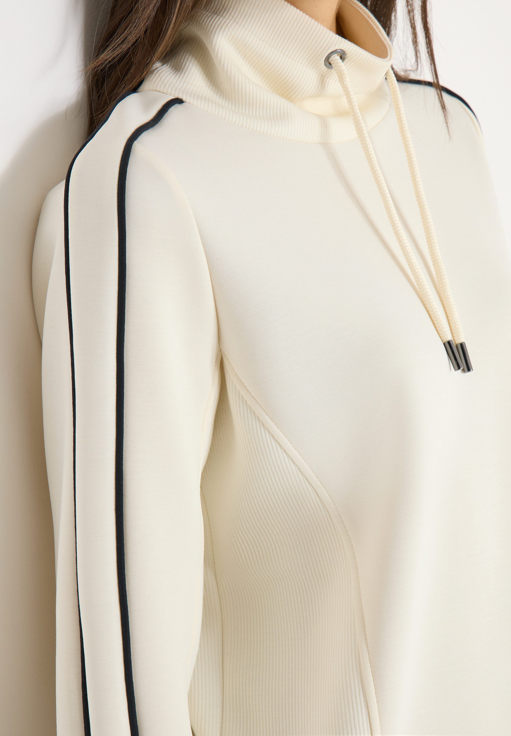 CECIL Sweatshirt Langarm mit Tapedetails