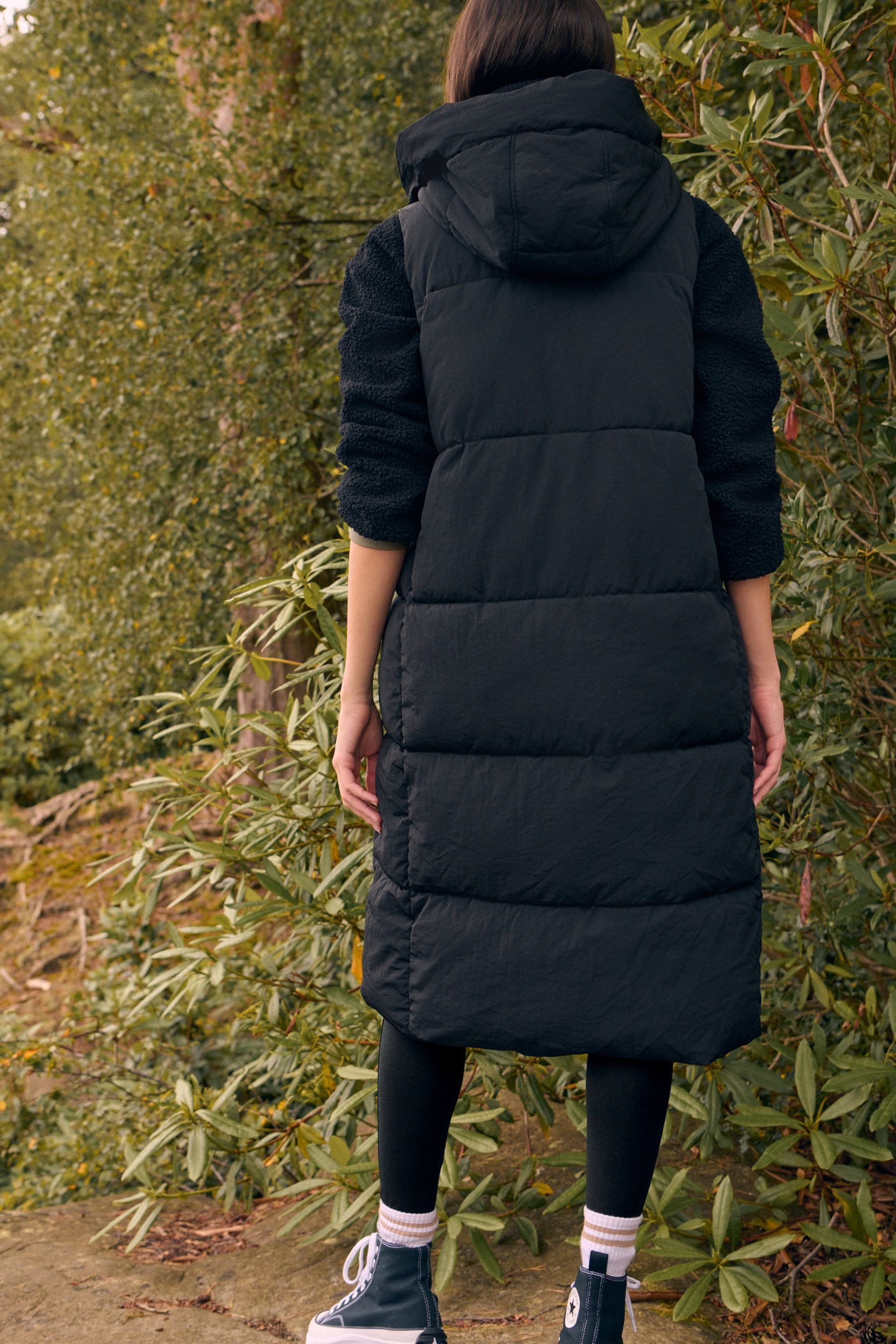 Next Steppweste Wasserabweisende Steppweste mit Strickbündchen (1-tlg) günstig online kaufen