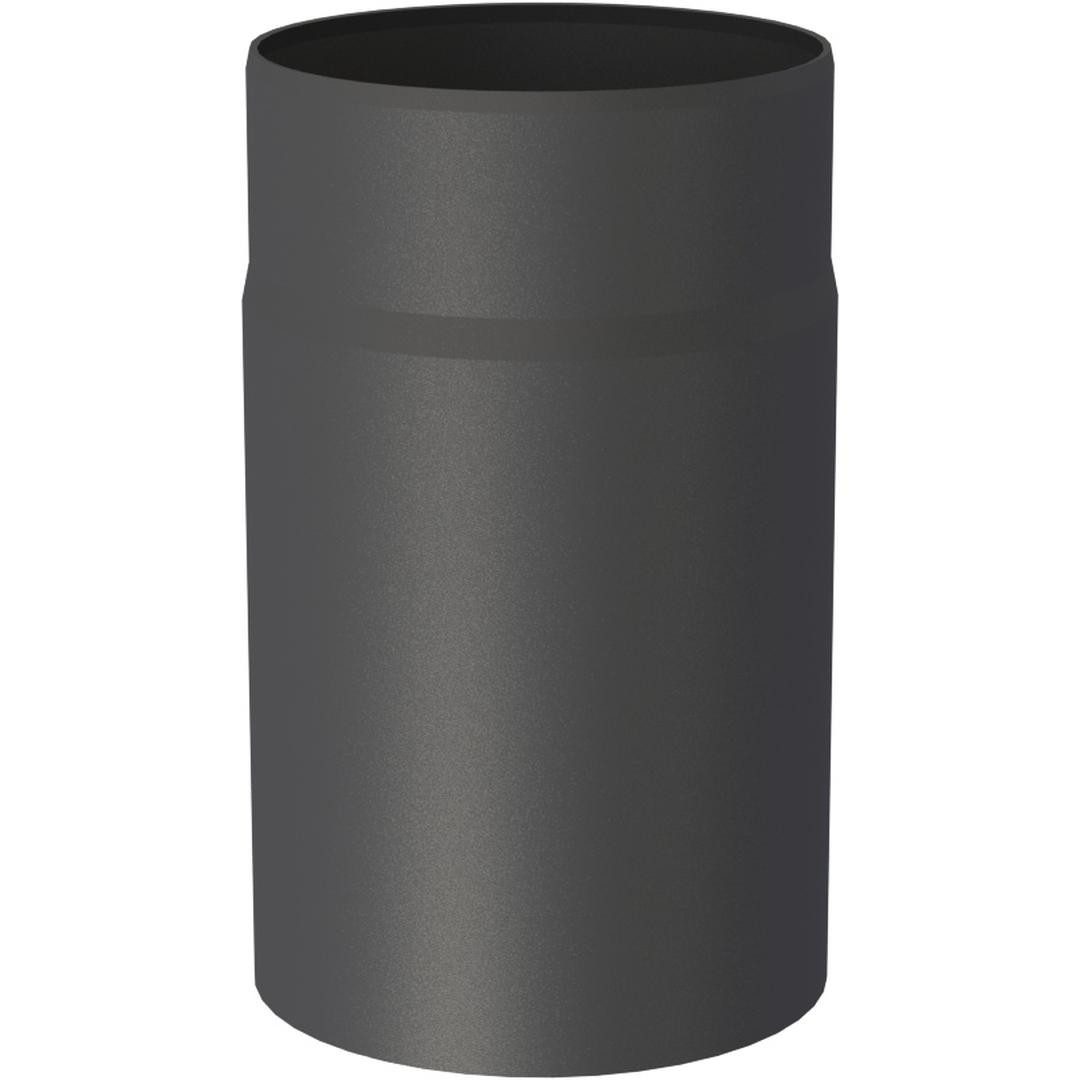 Feuercampus Ofenrohr Ø 120 mm 25 cm - schwarz, 120 mm