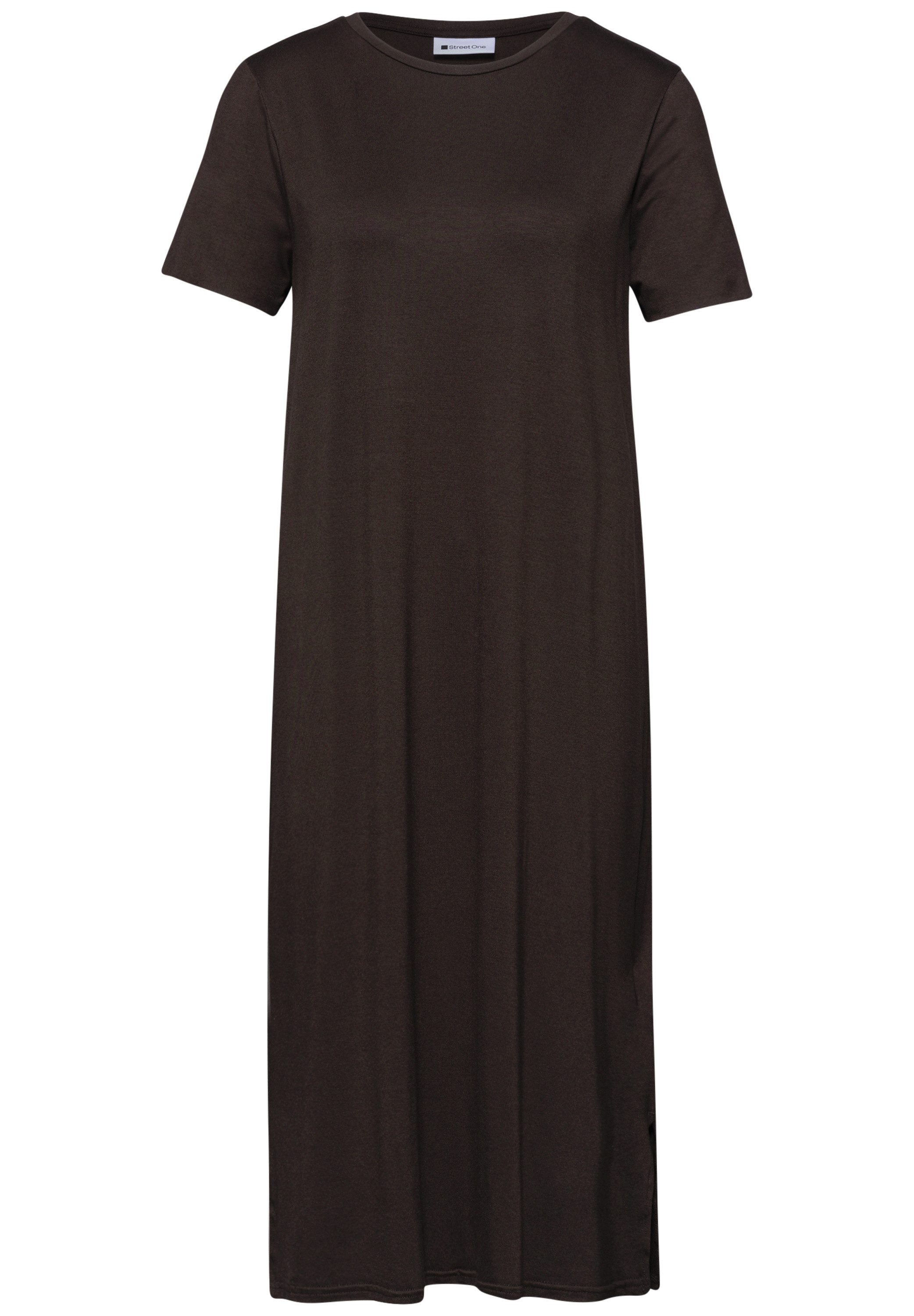 STREET ONE Midikleid in Unifarbe