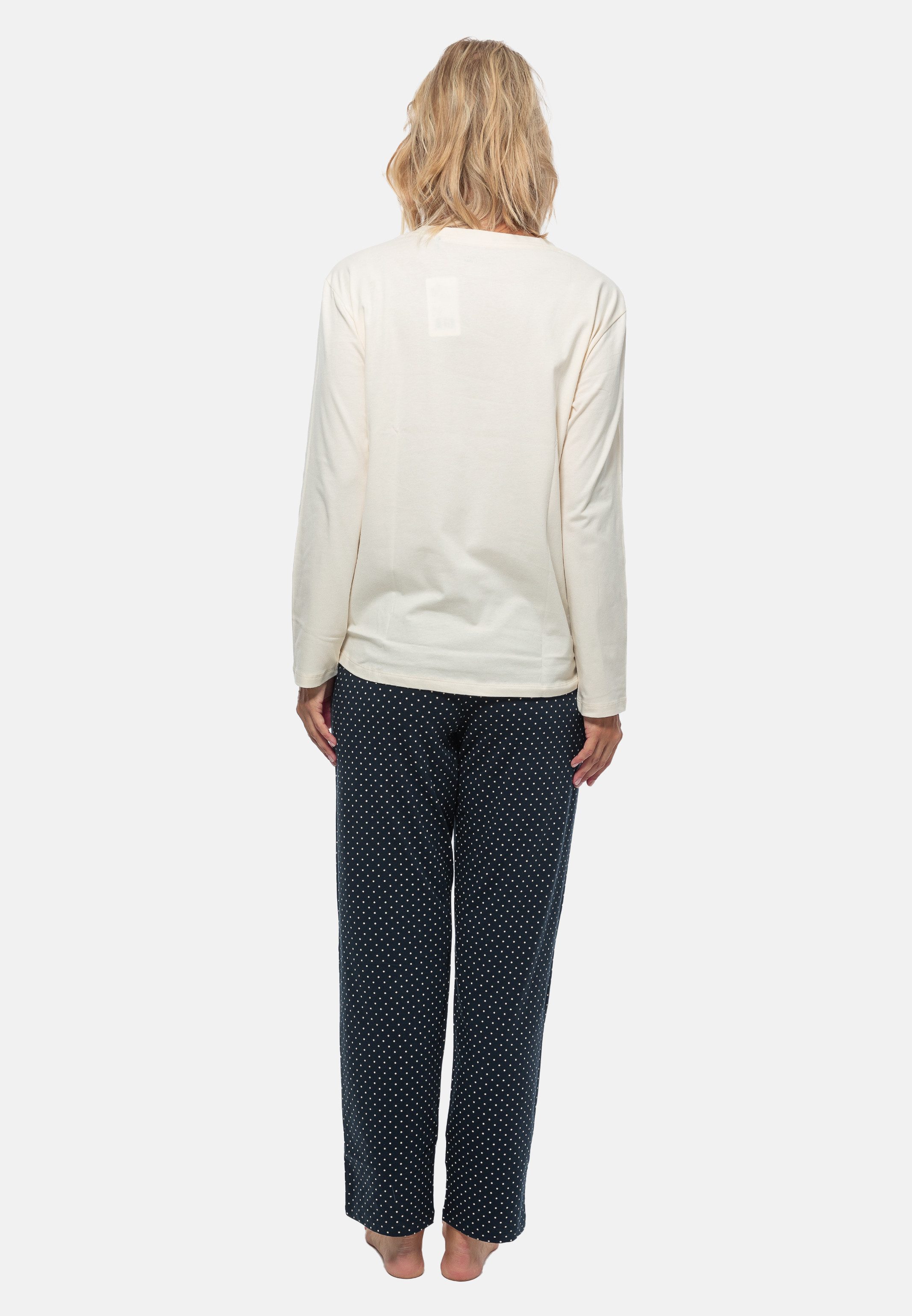Schiesser Pyjama Cotton (Set, 2 tlg) Schlafanzug - Baumwolle