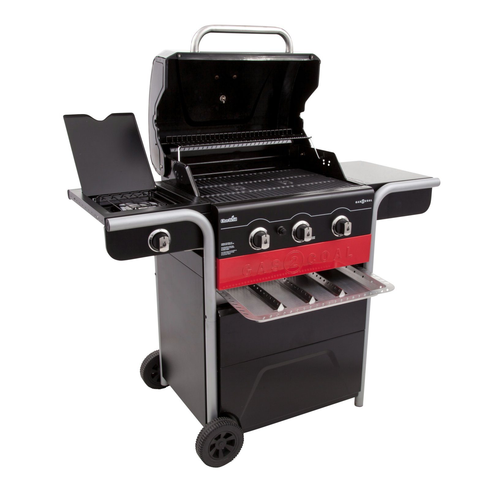 Char-Broil Kombigrill Hybridgrill Gas2Coal 330 Kohle und Gas