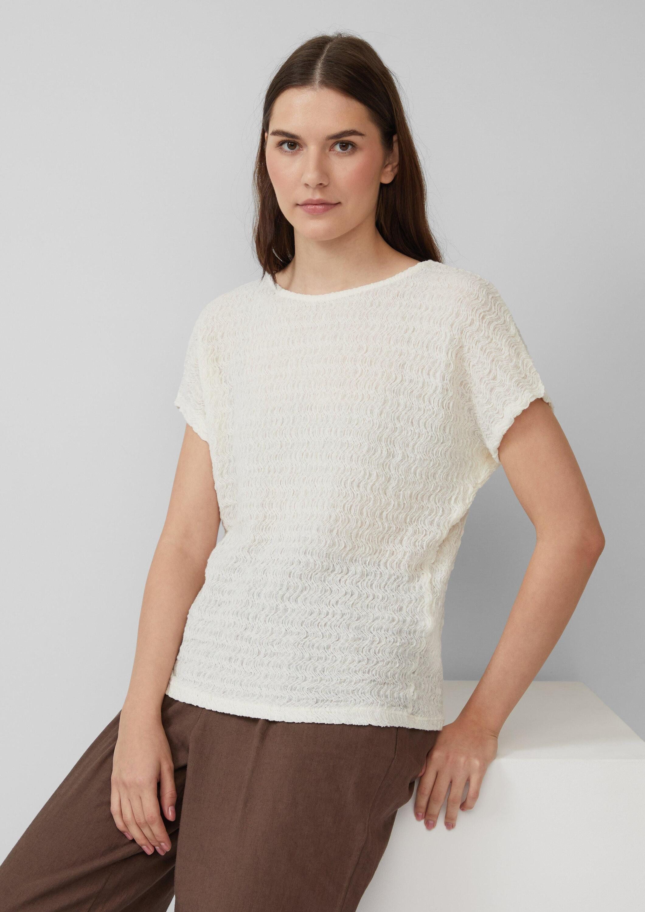 s.Oliver Kurzarmshirt T-Shirt (1-tlg) günstig online kaufen