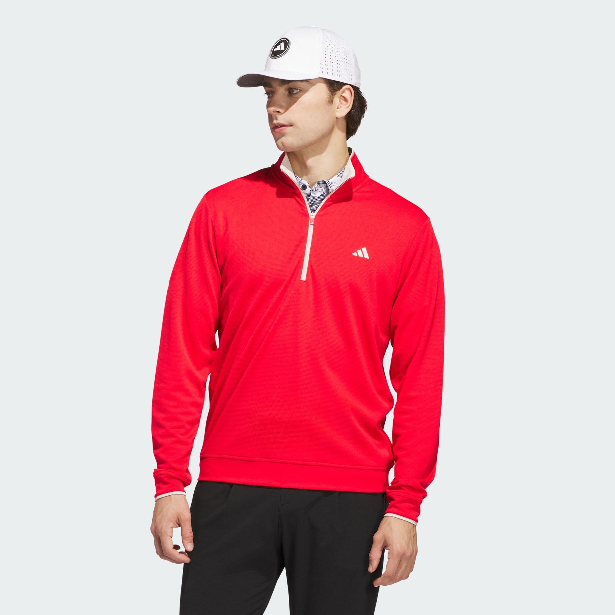 adidas Performance Sweatshirt LIGHTWEIGHT HALF-ZIP OBERTEIL