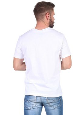 Champion T-Shirt Champion Herren T-Shirt 214195 WW001 WHT Weiß