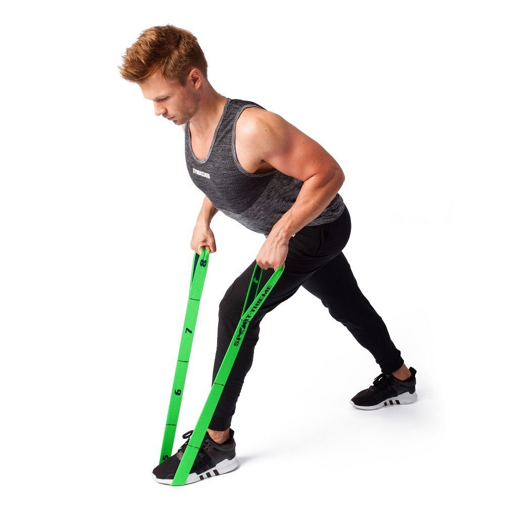 Sport-Thieme Stretchband Elastikband 8-Loop, Für den Einsatz in Fitnessstudios bestens geeignet