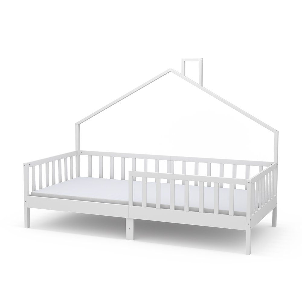 Livinity® Kinderbett Jugendbett Justus mit Matratze 90x200 cm