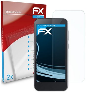 atFoliX Schutzfolie Displayschutz für Omnipod 5, (2 Folien), Ultraklar und hartbeschichtet