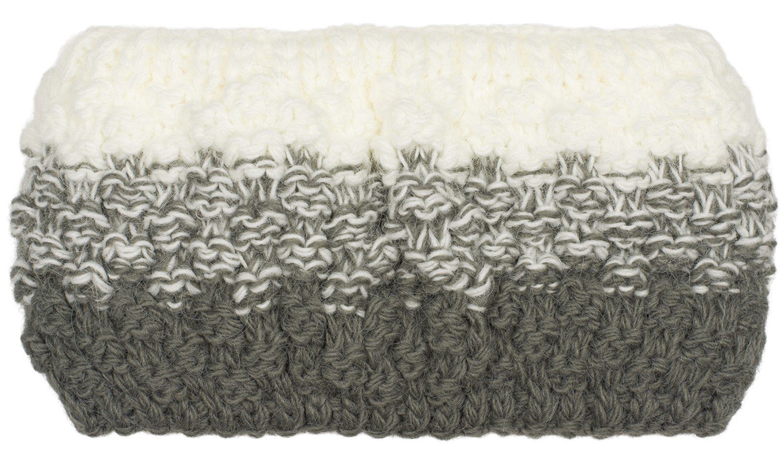 styleBREAKER Stirnband 2-Farbiges Ombré Strick Stirnband günstig online kaufen