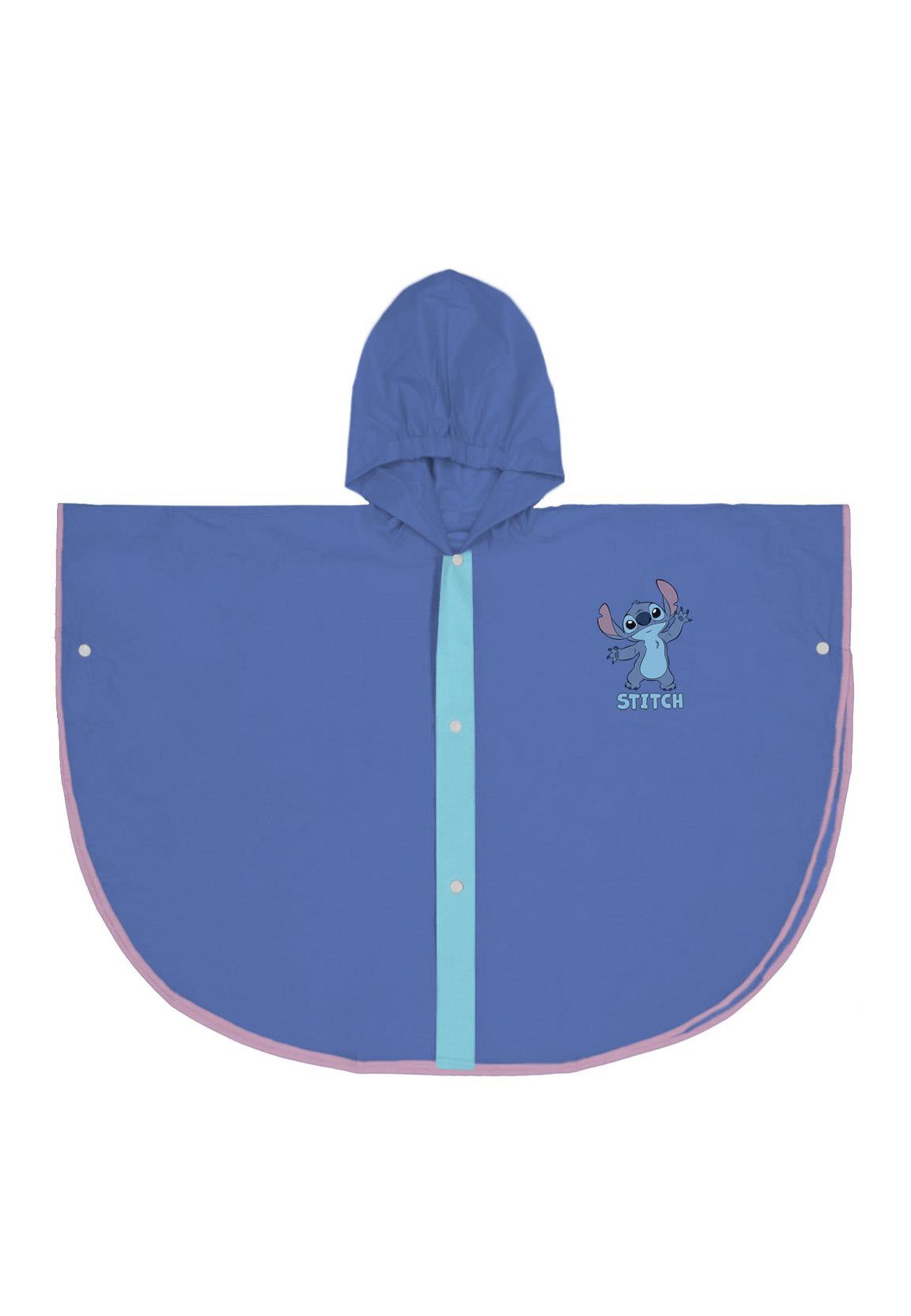 Disney Regenmantel Regenmantel Poncho Stitch (Set)