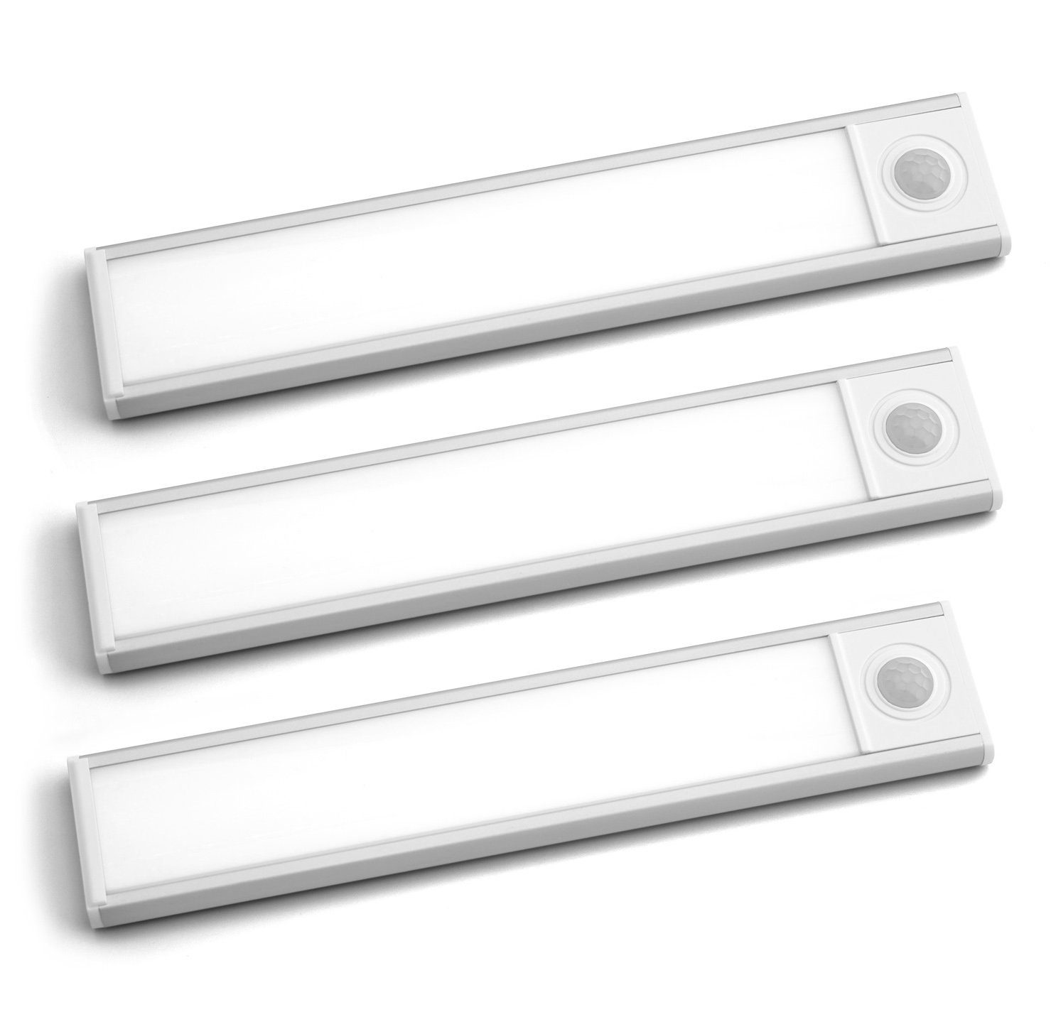 PRECORN Unterschrankleuchte 3er Set LED Schranklicht Lichtleiste 20cm USB-C günstig online kaufen