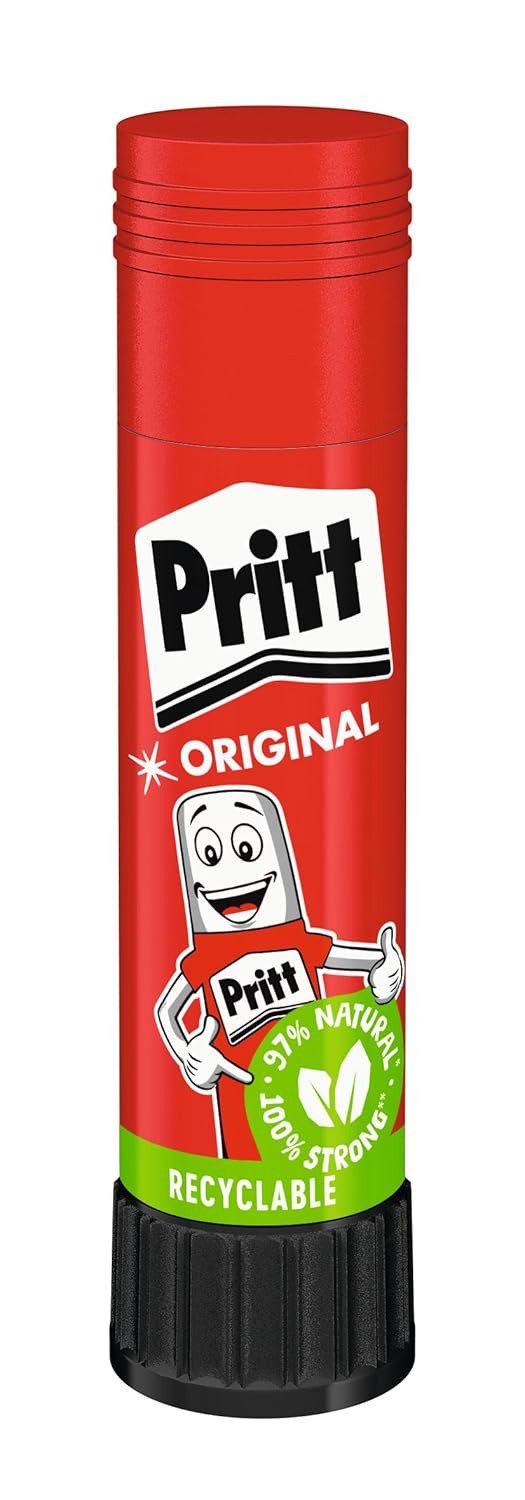 PRITT Bastelkleber Pritt Klebestift 11g – Bastelkleber für Schule und Büro
