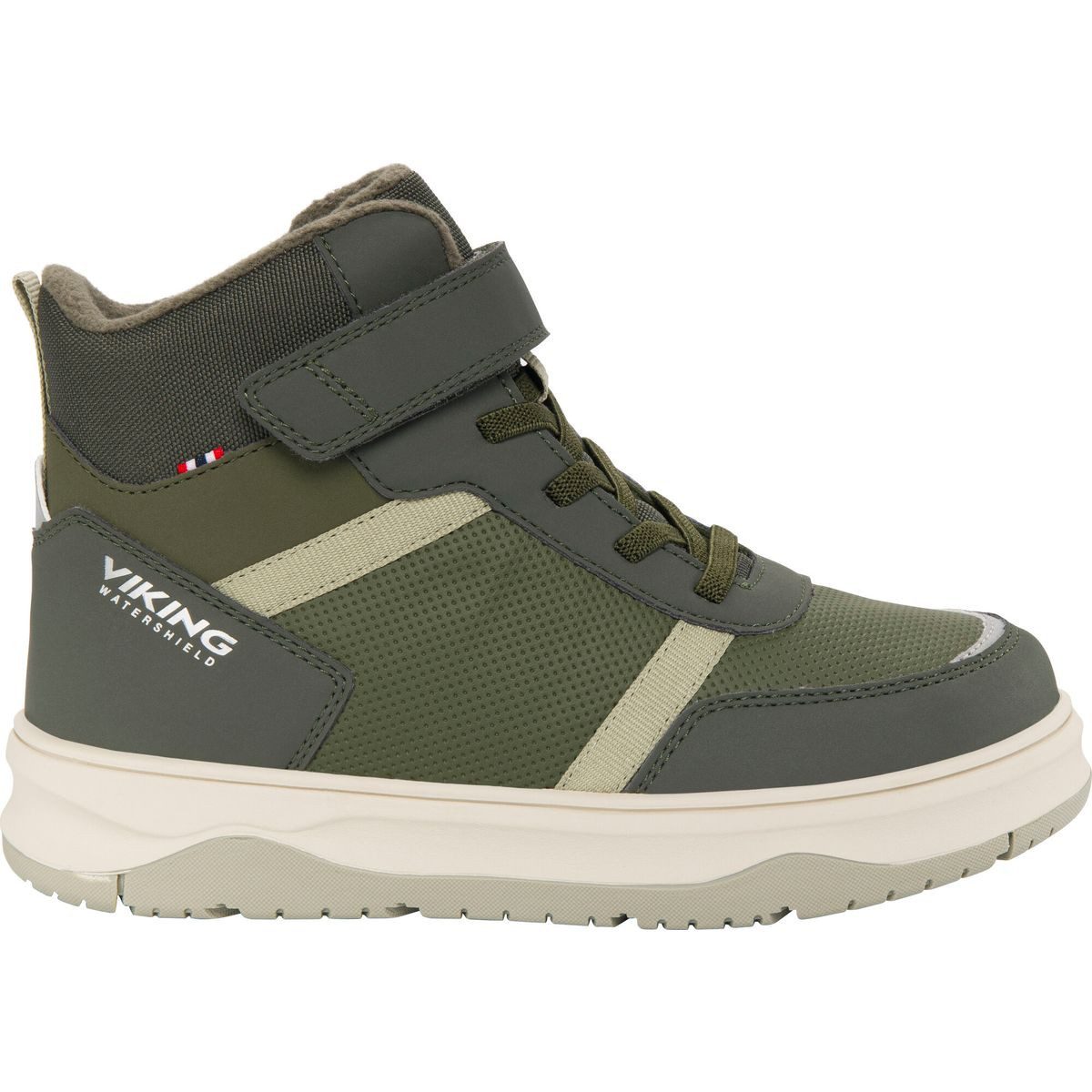 Viking Squad Warm WP 1V Outdoorschuh Wasserdichter Kinder-Winterstiefel mit warmem Innenfutter und
