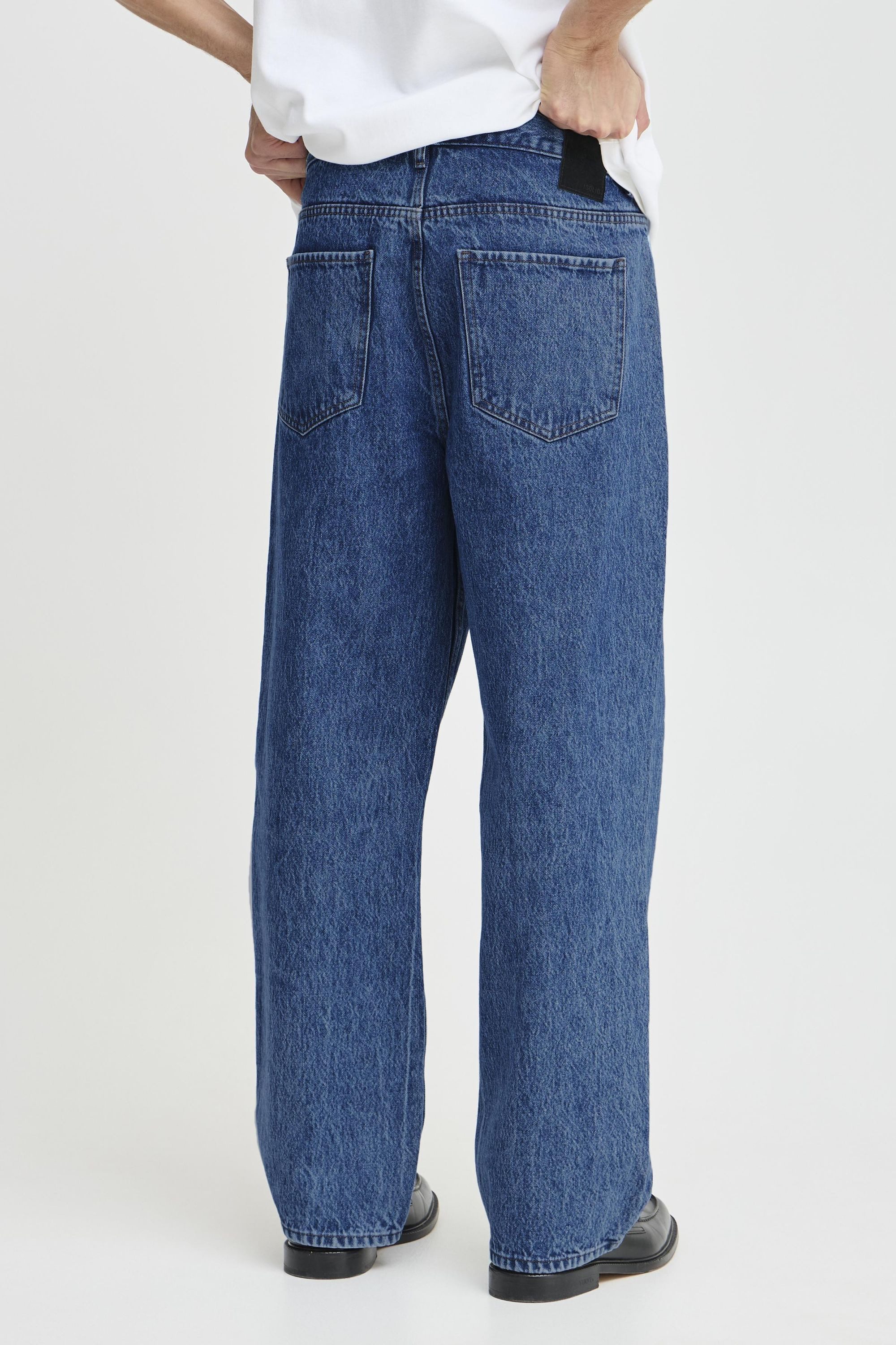 !Solid Bequeme Jeans SDTommy Jeanshose mit weitem Schnitt und geradem Bein - Tommy Fit