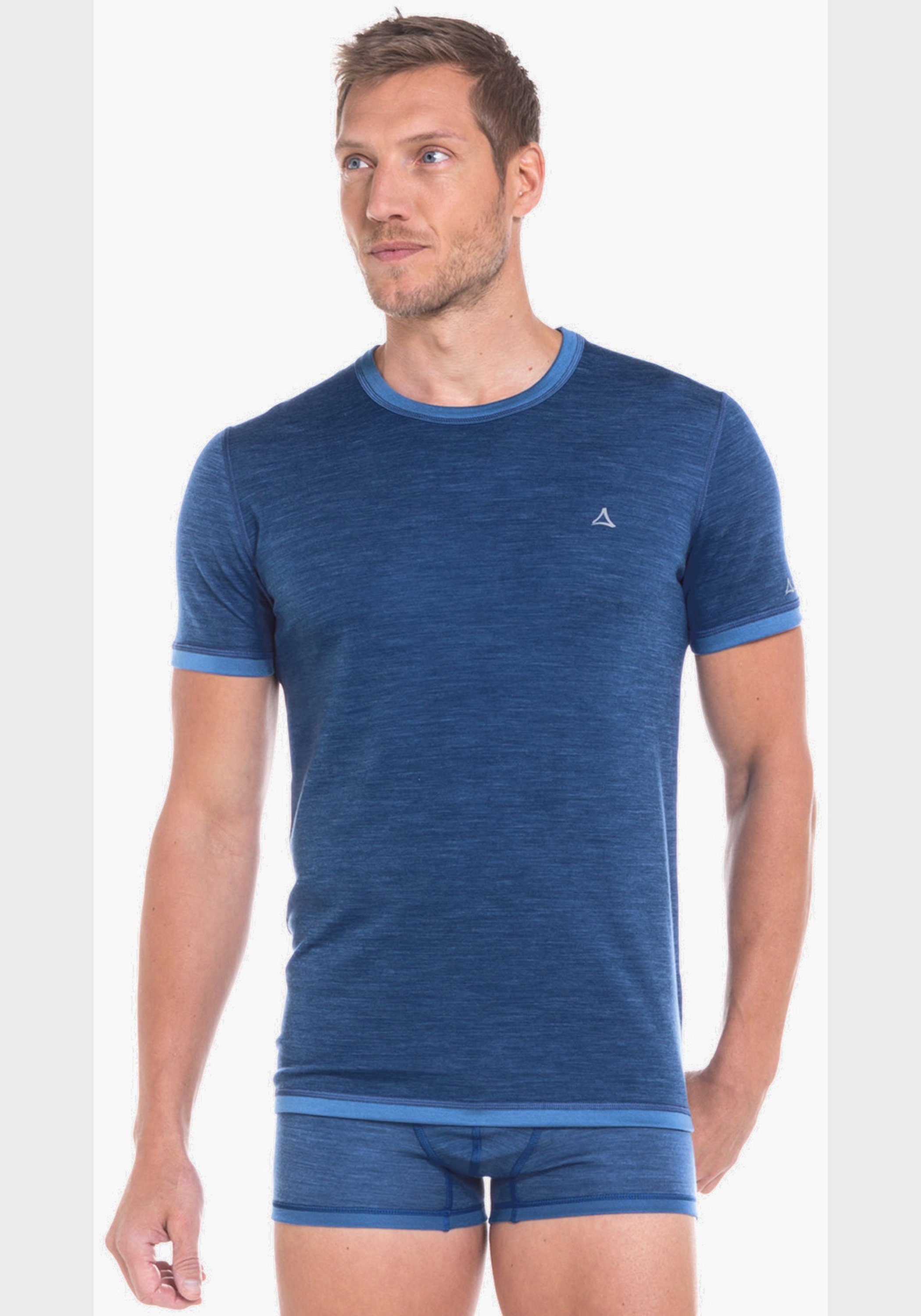 Schöffel Country Schöffel Funktionsshirt Merino Sport Shirt 1/2 Arm M blau