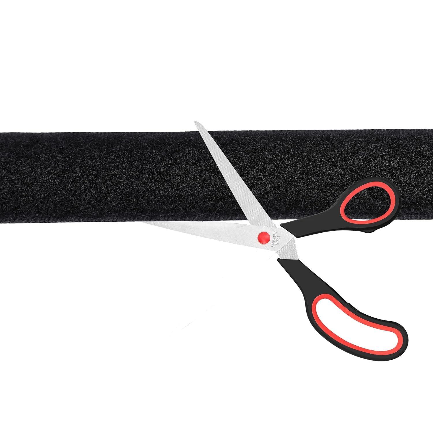 mumbi Klettband Klettband Selbstklebend Extra Stark Schwarz 0,5 m Klettverschluss 16mm – Bild 5 von 5