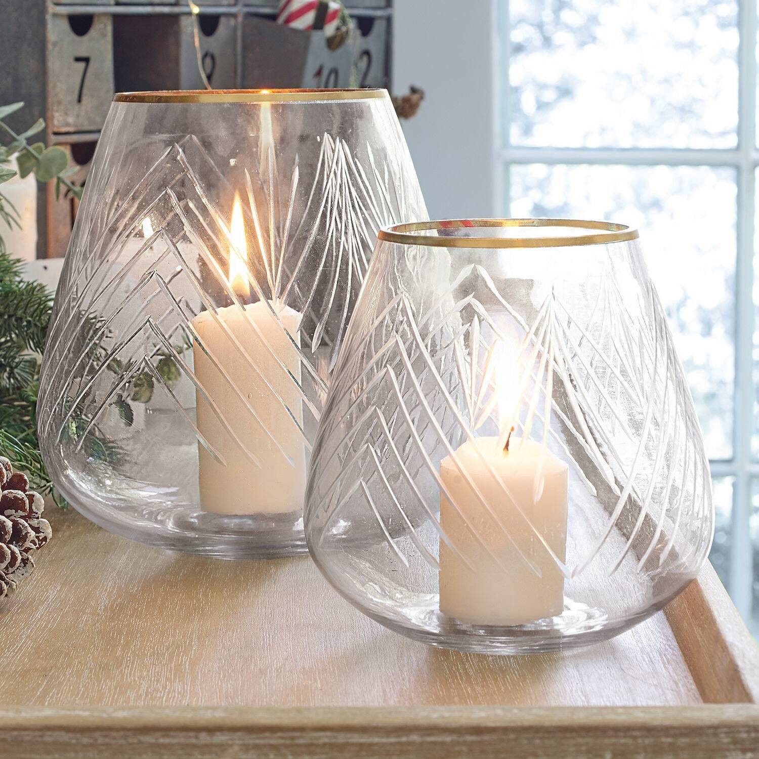 Mirabeau Windlicht Windlicht 2er Set Teréla günstig online kaufen