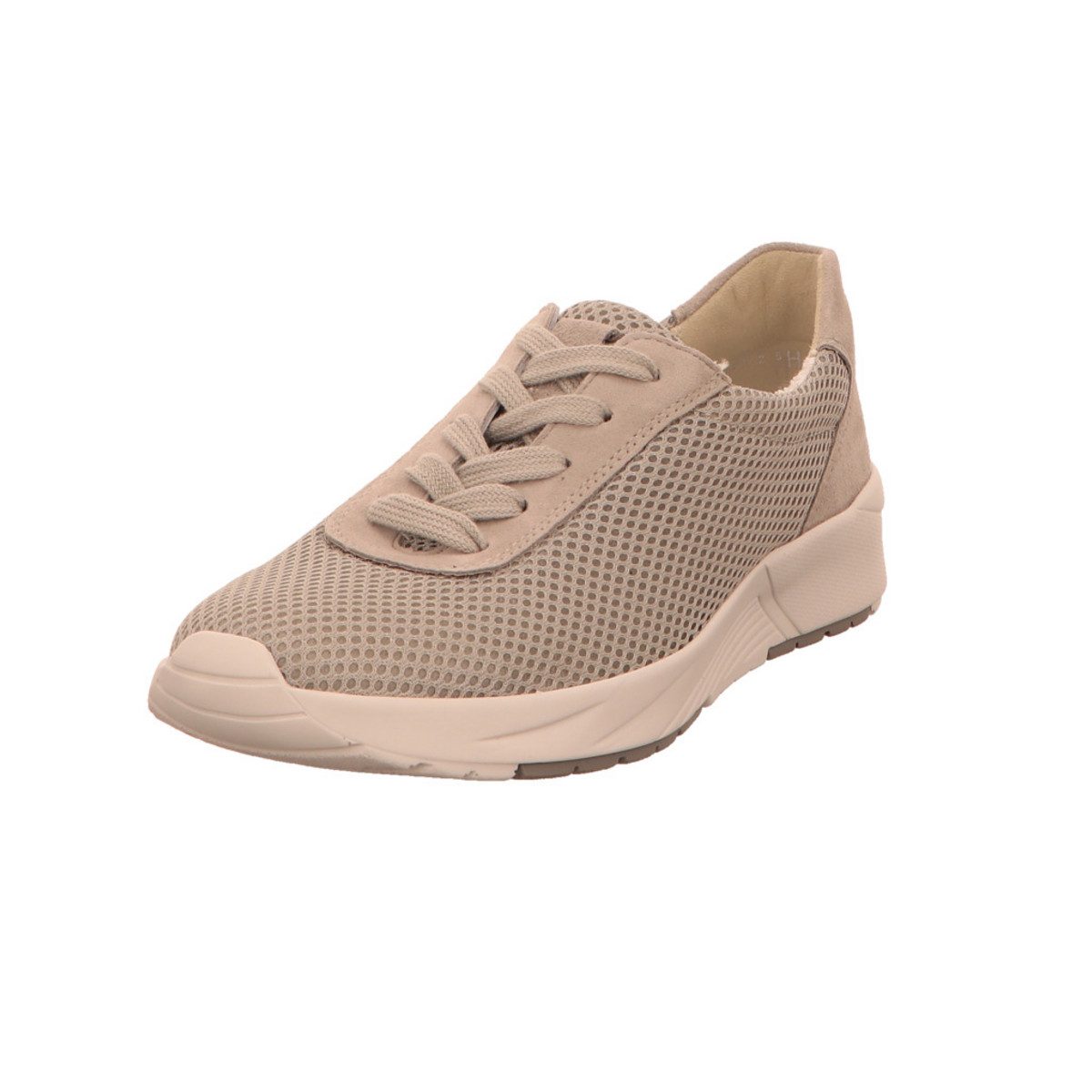 Freizeit Schnürer für Damen in grau Sneaker