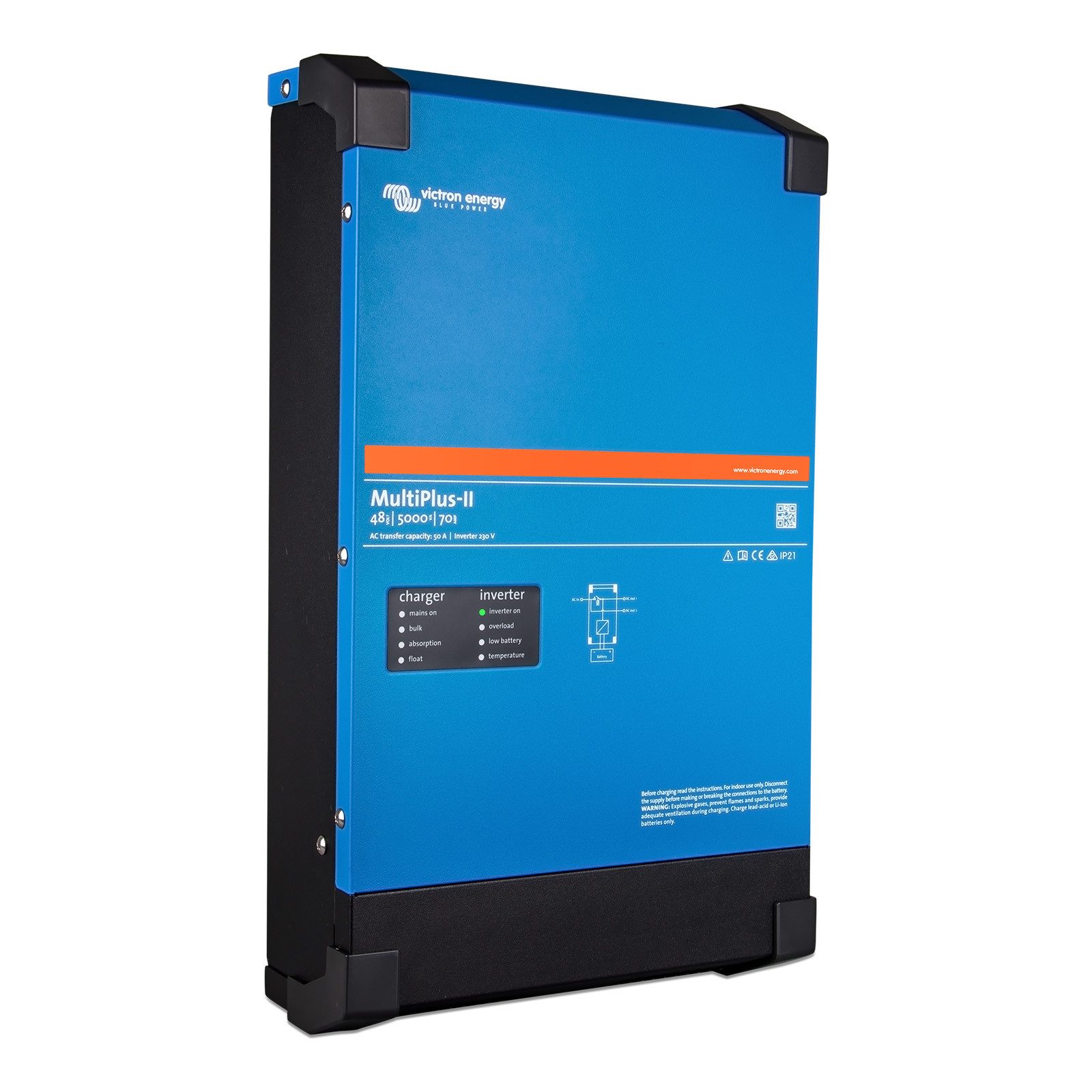 Victron Energy Wechselrichter Victron Energy® MultiPlus-II 48/5000/70-50 (230 V) Wechselrichter