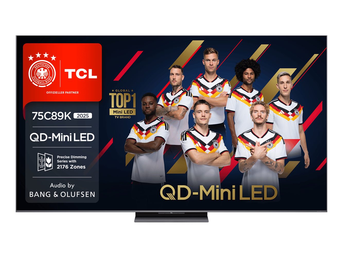 TCL 75C89K QLED Mini LED-Fernseher (75 Zoll, 4K Ultra HD)