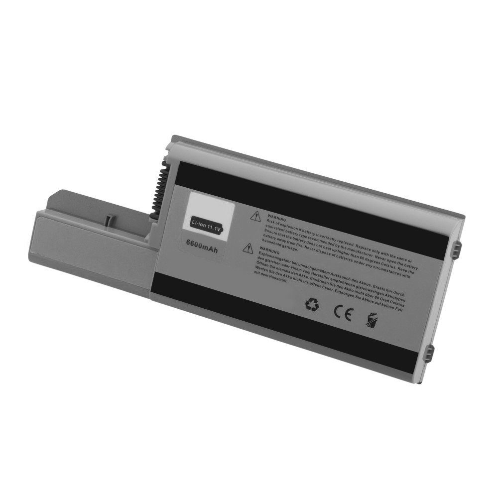 GOLDBATT Akku für Dell Latitude D531 D531N D820 D830 Precision M4300 M65 Laptop-Akku Ersatzakku 6600 mAh (11,1 V, 1 St), Erstklassige Markenzellen I 100% kompatibel I Hohe Sicherheit durch integrierten Hitze- und Überladeschutz