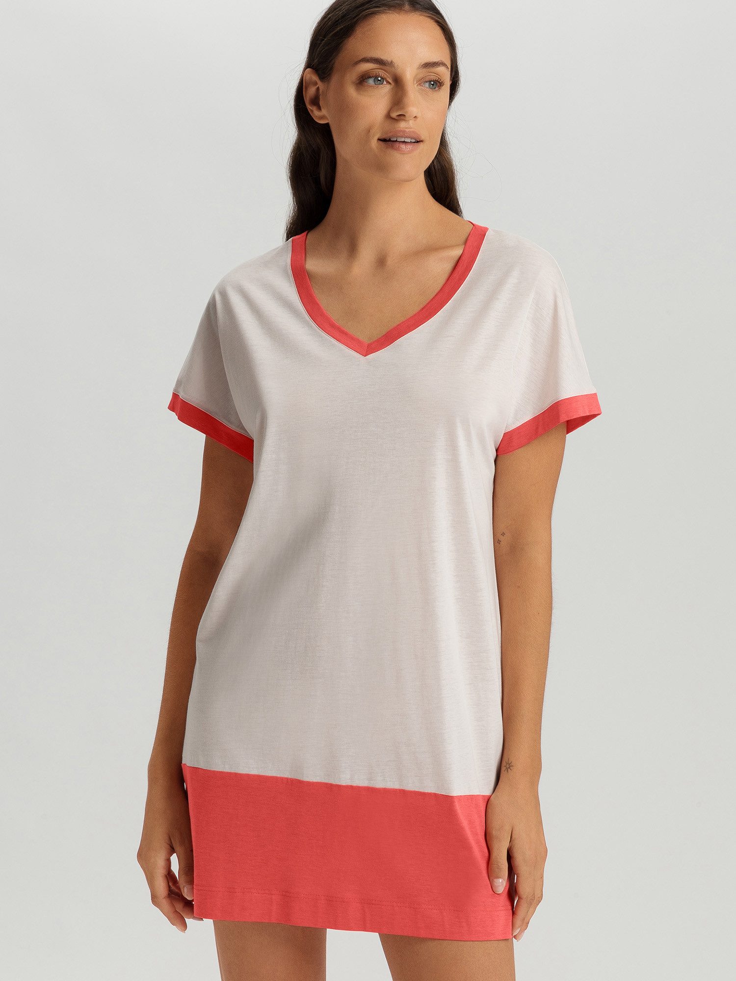 Hanro Sleepshirt Laura Nacht-hemd schlafmode sleepwear
