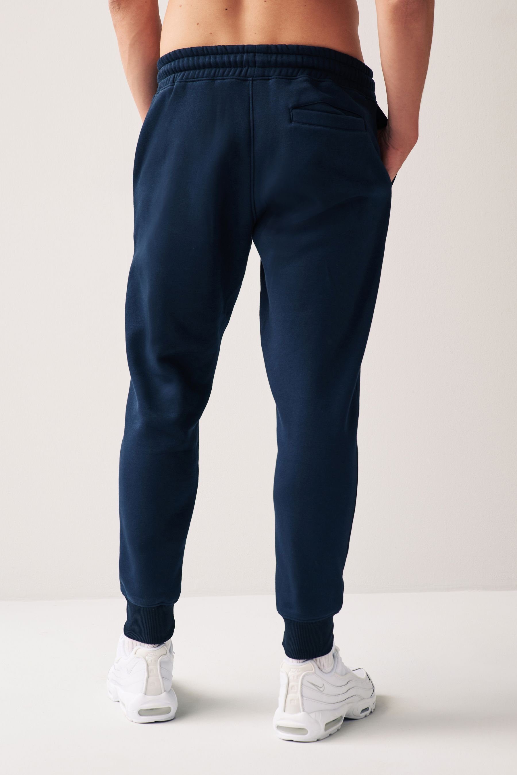 Fit Slim Navy Jogginghose (1-tlg) Next Jogginghose