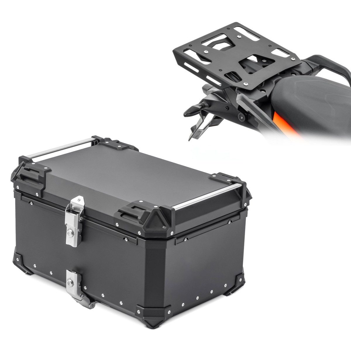 Topcase Set Topcase + Gepäckträger passend für KTM 1290 Super Adventure S / R