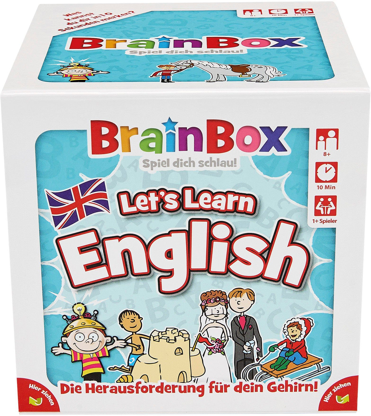 BrainBox Spiel Let's Learn English, Lernspiel