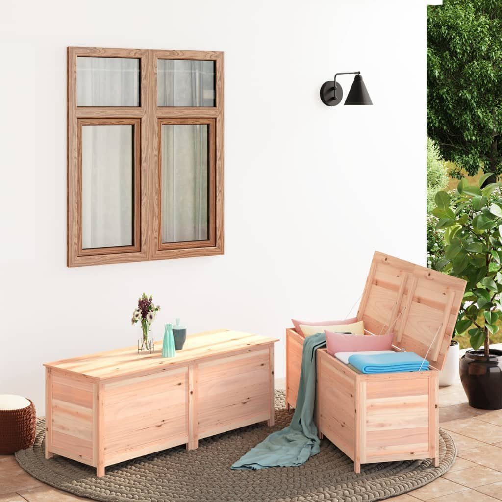 furnicato Gartenbox Outdoor-Kissenbox 150x50x56 cm Massivholz Tanne