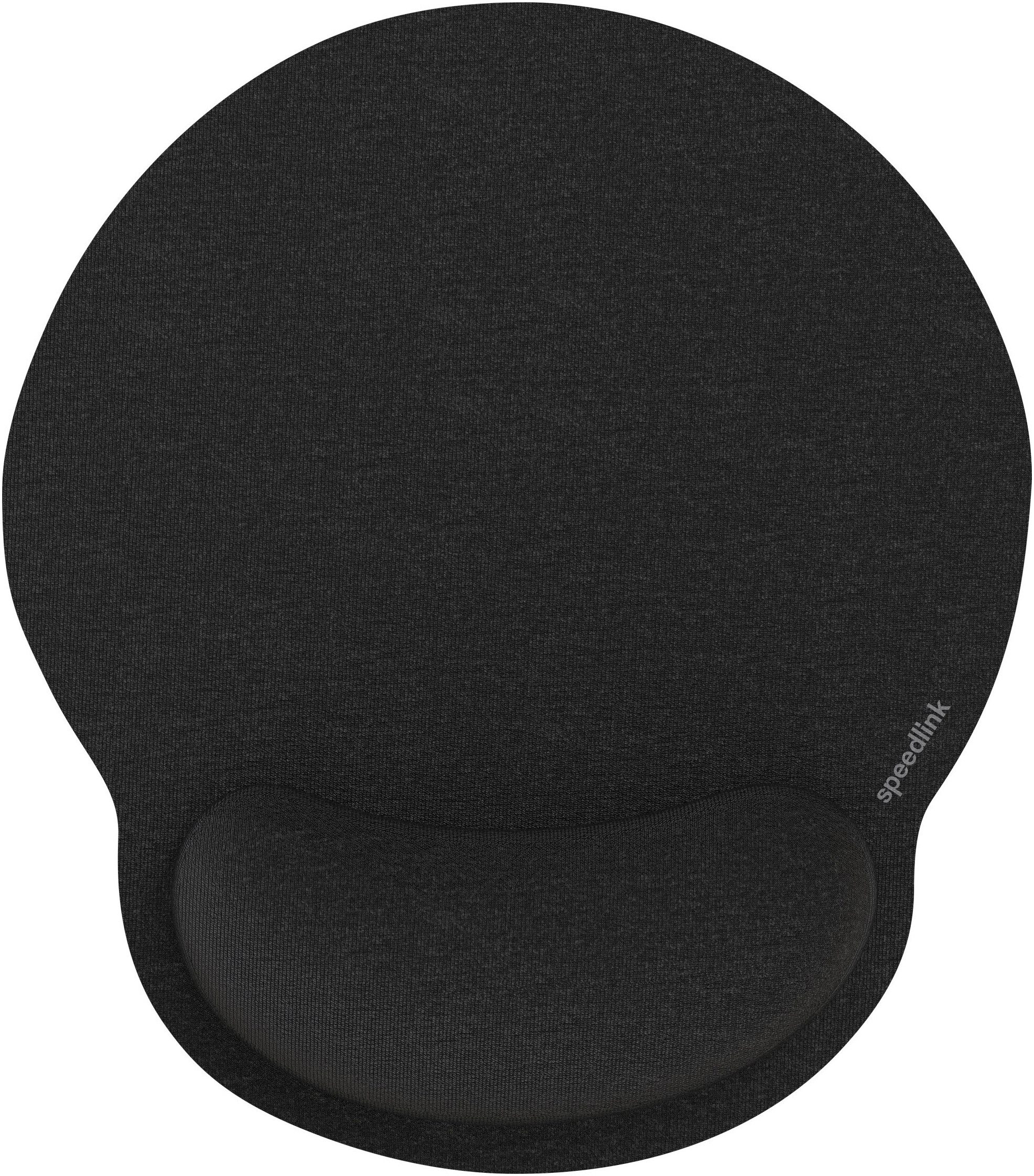 Speedlink Mauspad VELLU Memory Foam ergonomisches Mousepad mit Handauflage, rutschfest, schwarz