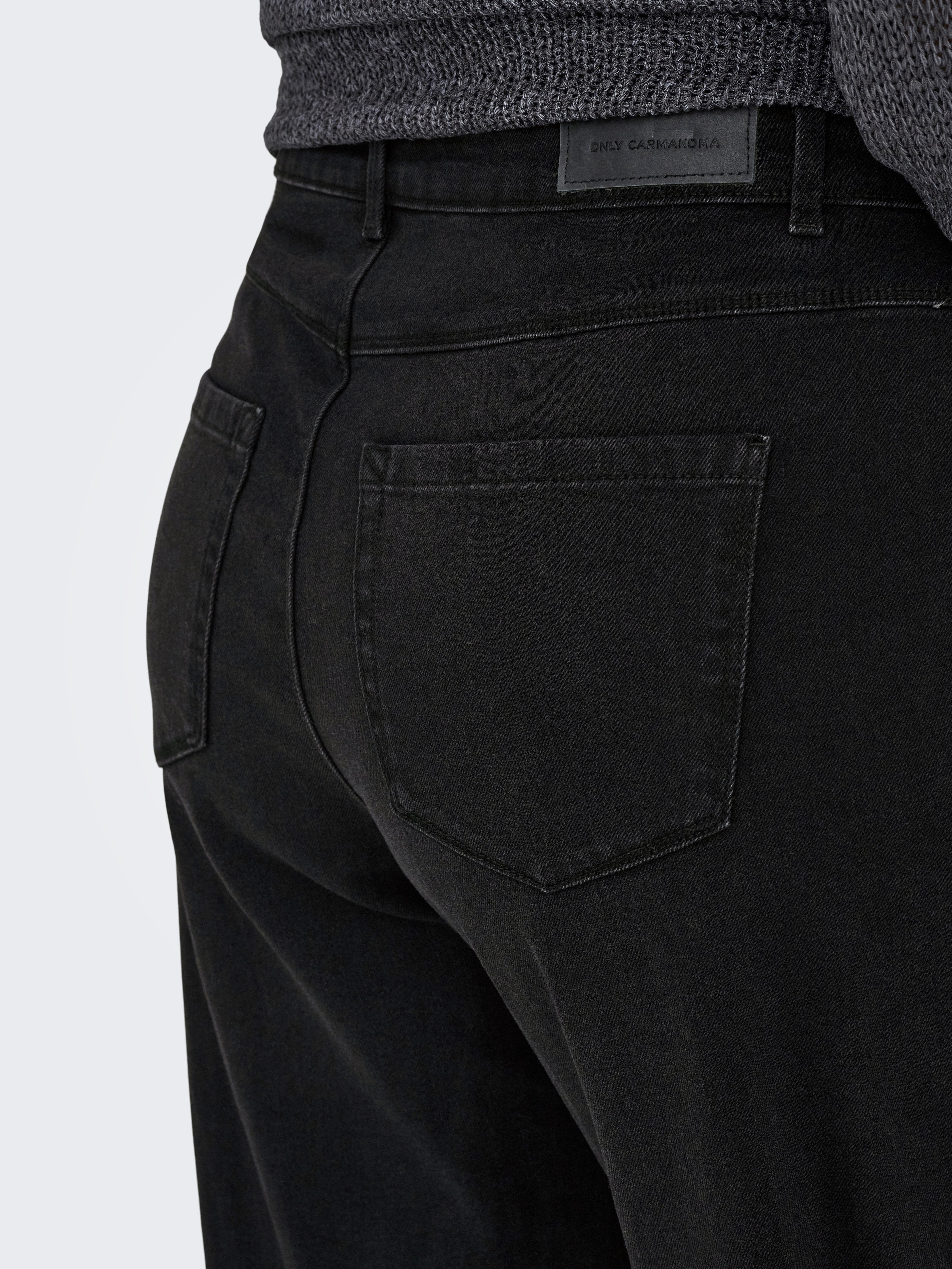 ONLY CARMAKOMA High-waist-Jeans CARSNOW HW WIDE DNM JEANS PIM WB