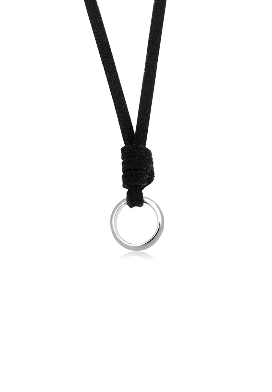 Elli Charm-Einhänger Charmträger Lederkette 925 Sterling Silber, Charmträge günstig online kaufen